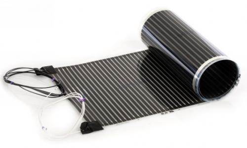 Карбоновые стержни для теплого пола. Пленочный