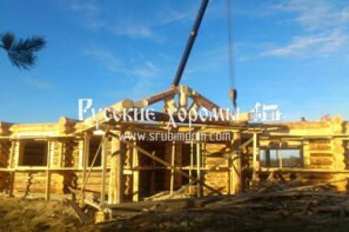 Дом из рубленного бревна. Выбор материала для дома 10