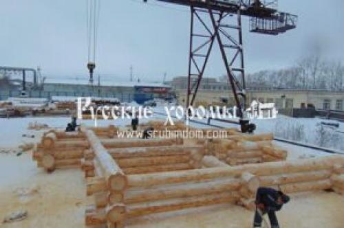 Дом из рубленного бревна. Выбор материала для дома 09