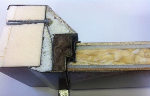 Как утеплить входную металлическую дверь снаружи. Теплоизоляция металлического короба