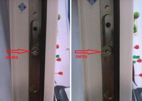 Регулировка пластиковых окон зима-лето. Зимний и летний режим 17 Регулировка пластиковых окон зима-лето. Зимний и летний режим 17