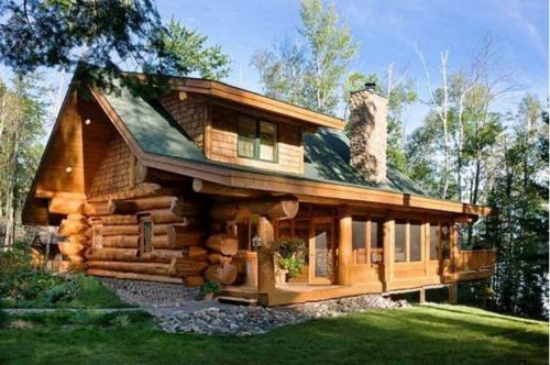 Строительство бревенчатого дома своими руками. Сруб своими руками