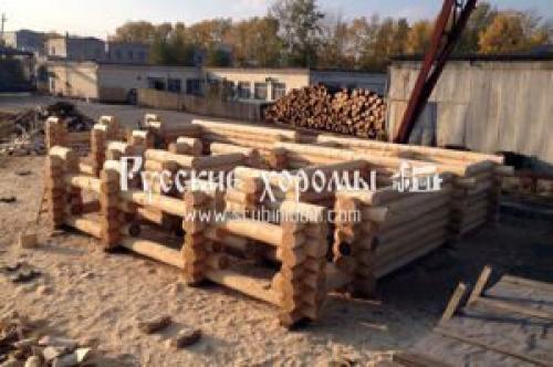 Дома из рубленного бревна в Московской области. Рубленные дома - сочетание вековых традиций и новых технологий 03