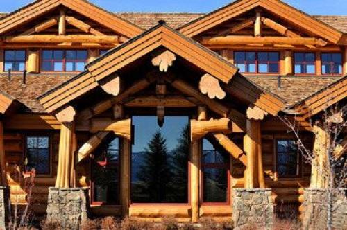 Проекты ДЕРЕВЯННЫХ домов из бревна. Проекты 02