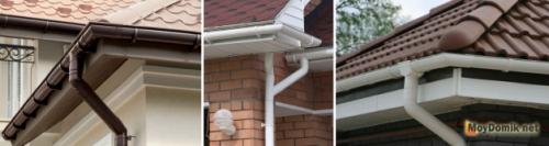 Как правильно установить водостоки на крыше. Правила и последовательность сборки желобов 15