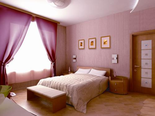 Нежные обои в спальню. Красивые обои в спальню: виды и способы комбинирования