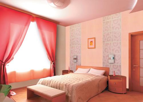 Как красиво поклеить обои в спальне двух видов. Простые правила сочетания обоев в интерьере спальни