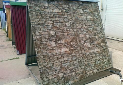 Заборы с воротами из профлиста. Завершающий этап 14