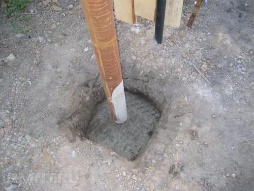 Заборы с воротами из профлиста. Завершающий этап 03