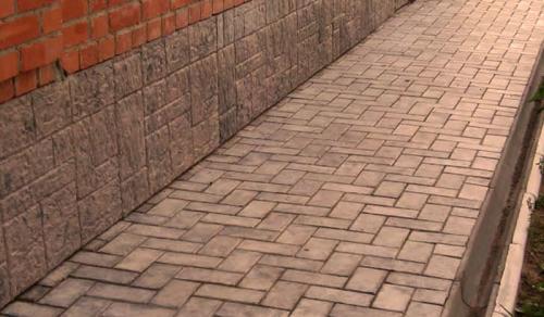 Ширина отмостки вокруг дома. 435