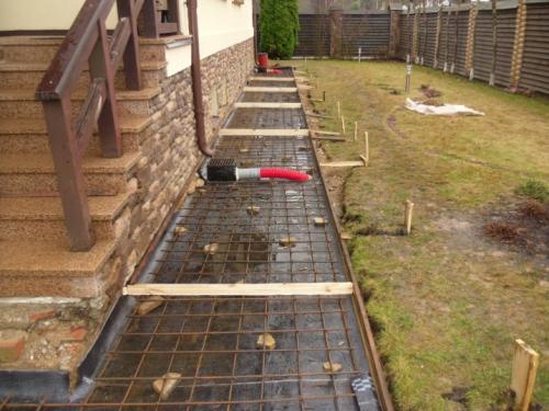 Толщина отмостки из бетона вокруг дома. Как правильно сделать отмостку из бетона? 05 Толщина отмостки из бетона вокруг дома. Как правильно сделать отмостку из бетона? 05