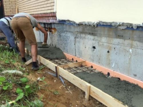 Состав бетона для отмостки. Бетон для отмостки: состав и пропорции 10