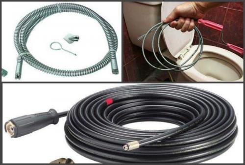 Как использовать plumber's snake (сантехнический трос) для очистки канализации. Что из себя представляют тросы для чистки канализационных труб?