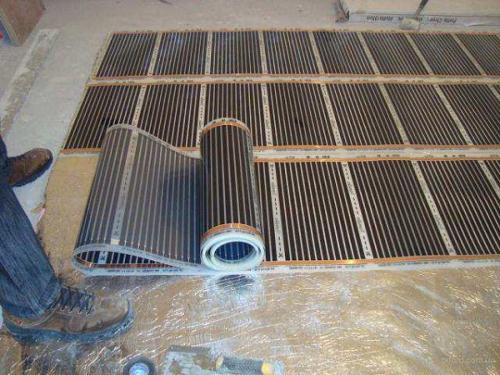 Укладка плитки поверх теплого пола. Виды пола под плитку