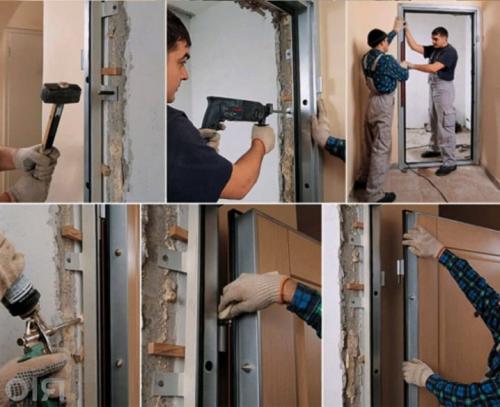 Как утеплить неразборную железную дверь. Как утеплить металлические двери не разбирая