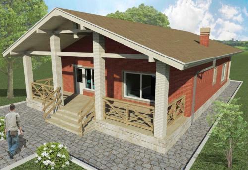 Готовые проекты крыш. Скатная крыша