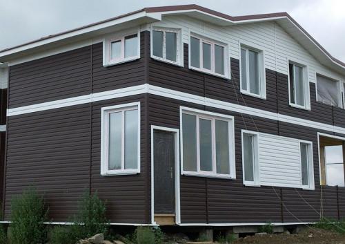 Как влияет цвет и текстура сайдинга на внешний вид дома. Расцветки сайдинга