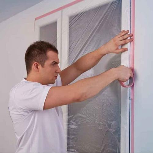 Как оформить двери и окна при косметическом ремонте. Защита окон при ремонте