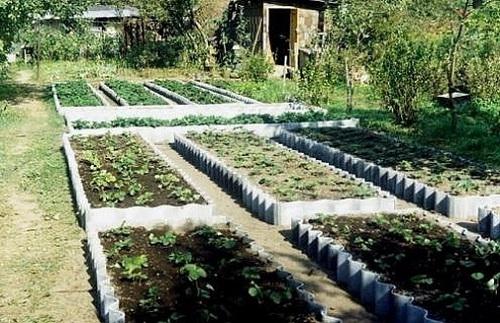 Как сделать высокую грядку своими руками. Прочие материалы для ограждения 13