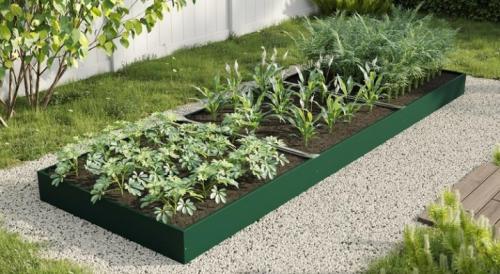 Металлические грядки своими руками. Все о металлических грядках