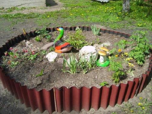 Как обустроить участок возле дома. Где взять недорогие материалы для обустройства участка