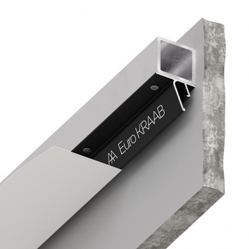 Теневой профиль для натяжного потолка. СИСТЕМА SLOTT MOTION ДЛЯ ШТОР SLOTT MOTION SYSTEM FOR CURTAINS