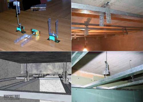 Шаг профиля для стены из гипсокартона. Через какое расстояние ставить профиль под гипсокартон