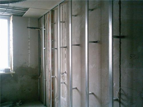 Шаг профиля для стены из гипсокартона. Через какое расстояние ставить профиль под гипсокартон