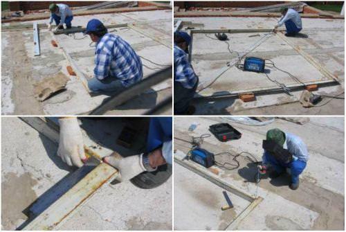 Экономия на каждом шагу: как собрать железные гаражные ворота своими руками 04 Экономия на каждом шагу: как собрать железные гаражные ворота своими руками 04